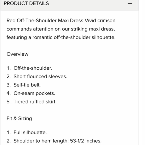 New York & Company Off-The-Shoulder Red Maxi Dress - Size S - Picture 11 of 12